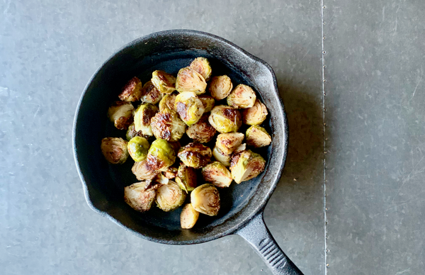 CRISPY ROASTED BRUSSEL SPROUTS