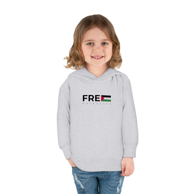 Toddler Pullover Fleece Hoodie - Free Palestine - Nyure